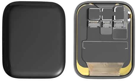 ARUISIFX Ersatz-LCD-Bildschirm, kompatibel mit Apple Watch Serie 4, LCD-Display, Touchscreen-Digitalisierer, Montage (40 mm)
