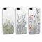 Foonary 3 Stück Transparent Hülle für Apple iPhone 7 Plus 5,5, Handyhülle mit Muster Mädchen Aesthetic Blumen Muster Motiv Design Case, Silikon Schutzhülle Cover für iPhone 7 Plus, Blumen 05
