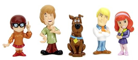 Jada Toys Scooby DOO Figur (1 Stück) - Zufällige Auswahl aus fünf Sammelfiguren aus Metall (Scooby-DOO, Shaggy, Fred, Daphne oder Velma) für Fans und Sammler ab 8 Jahre, Auswahl per Zufallslos, 6,5cm