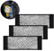 GTLM 4PCS Kofferraum Organizer Klett,Dehnbarer Auto-Kofferraum-Organizer mit 2 Installationsmethoden,Universal Auto Organizer Kofferraum Kofferraumtaschen Passend Für Auto LKW SUV Van (60x25cm/3PCS)
