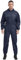 Rswnyirn Arbeitsoverall Herren mit Kapuze Lackieranzug Mehrweg Maleranzug Einteiler Overall Ganzkörperanzug Staub Schutz Werkstatt Uniform Arbeitskleidung Navy blau 3XL