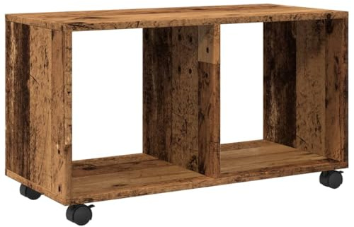 vidaXL Rollschrank Altholz-Optik 72x33x42,5 cm Holzwerkstoff