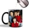 TheAbstractix Custom Magic Mug with Text – Heat Reveal Photo Mug Gift for Mum, Dad, or Partner – Personalised Name Mug for Mother’s Day, Birthday, Secret Santa – One Photo Changing Cup with Message