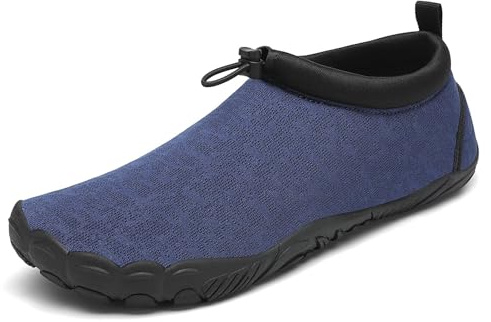 Mishansha Chaussures de Natation Homme Femme Chaussure de Plage Respirantes Séchage Rapide Eté Baskets d'eau pour Surf Plongée Nager Yoga 46EU Mode Bleu
