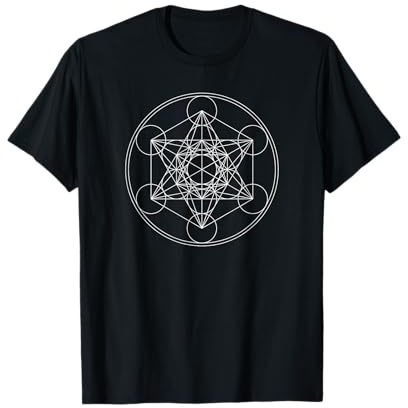 Metatrons Würfel Heilige Geometrie Spirituelles Symbol Yoga, T-Shirt