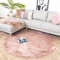 FRAAI Hochflor Teppich Rund - Comfy Supreme Rosa Ø 80cm - Shaggy, Einfarbig - Modern, Skandinavisch - Wohnzimmer, Esszimmer, Schlafzimmer - Fellteppich - Rug