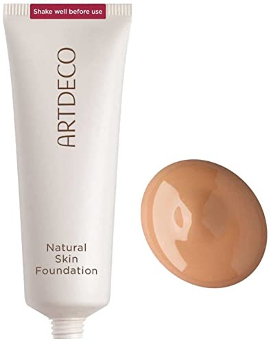ARTDECO Natural Skin Foundation - Pflegende Foundation für ein mattes und natürliches Finish, 1 x 25 ml, 28.0 grams