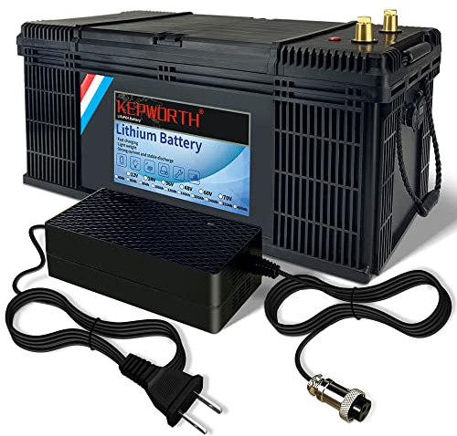 LiFePO4 Akku 24V 100Ah Lithiumbatterie wiederaufladbar mit über 3000 Mal Tiefzyklen und 100A BMS Schutz für Solaranlage, Wohnmobil, wohnwagen, Boot, und Camping