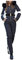 IQYU Schneeanzug Damen Einteilig, Damen Schneeoverall Snowboard-Skisuit Einteiliger Ski-Overall Hoodie Winter Warm Schnee-SkianzüGe Outdoor Sport Schneeanzug Skianzug Snowboard Ski-Suit