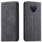 OKZone Funda para Nokia G10 / G20, Funda Carcasa de Cuero para Nokia G10 / G20,Magnético Carcasa Funda Móvil Billetera Cuero Funda con Tapa Libro Caso Soporte Plegable (Negro)