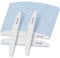 Selistamm Professional Nail Files, 25Pcs Double Sided 100/180 Grit Emery Board for Acrylic and Gel Nails, Medium Coarse Nail File Set Washable and Reusable, Nail File for Home Salon Use (Blue)