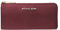 Michael Kors Jet Set Reisebrieftasche (Dark Cherry), Rot/Ausflug, einfarbig (Getaway Solids), Kompakt
