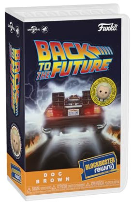 Funko Rewind: Ritorno al futuro - Doc Brown con Chase (gli stili possono variare)