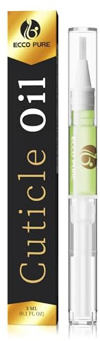 Nail Art Cuticle Protector Pen - Tool for Nail Art and Growth - Manicure & Pedicure Treatment for Brittle Breaking Fingernails (Green Pear & Citrus - 1 Pack)