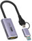 Video Capture Card 4K auf USB/USB C 3.0 Capture Card 1080P 60FPS Capture Card auf USB C Adapter für Windows, Linux, Android, Kamera/DV/Streaming-Medien/Spiel/Live-Übertragung Gbformat