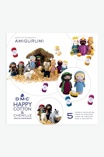 DMC - Buch Nr. 16 Häkeln mit Happy Cotton & Chenille, 5 Krippenfiguren