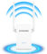 WONLINK Répéteur WiFi Puissant NE3402,Amplificateur WiFi 300Mbps WiFi Extender Range Booster 2,4 GHz Extenseur sans Fil Compatible avec 4 Mode et Configuration WPS, Couverture WiFi de 100 m²
