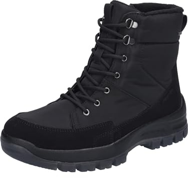 Josef Seibel Herren Schnürstiefeletten Alaska 50,Weite G (Normal),Wechselfußbett,wasserdicht