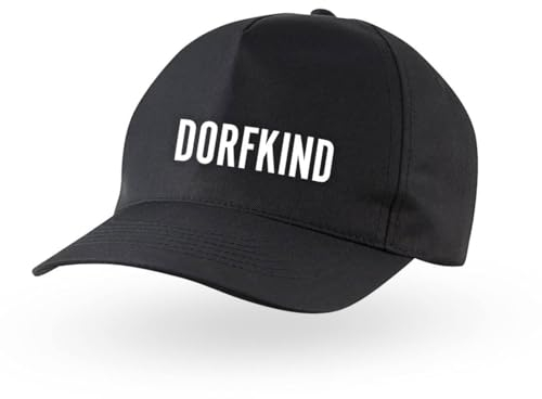 Tassenbrennerei Kappe - Dorfkind - Mütze lustig mit Spruch - Cap als Geschenk für Männer & Frauen - Geschenkidee für Freund, Freundin