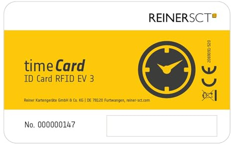 REINER SCT timeCard Premium Chipkarte 25 DES