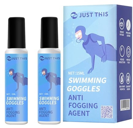 Bvizyelck Anti Fog Spray For Swim Goggles, 2PCS Anti-fog Spray For Diving Goggles, Anti Fog Spray For Car Windscreen, Anti-fogging Agent For Glass, Lenses, Anti Condensation Window Spray