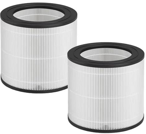 FY0611/30 Ersatzfilter für Philips AC0650 en AC0651/10 Luftreiniger 600-Serie Zubehör Ersatz NanoProtect HEPA Filter, 2 Stück