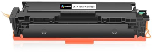 LeciRoba 067H für Canon 067H 067 Toner für Canon i-SENSYS LBP631Cw LBP632Cdw LBP633Cdw MF651Cw MF653Cw MF654Cw MF655Cdw MF655Cw MF656Cdw MF657Cdw MF657Cdw MF657Cdw MF657Cdw (mit Chip, 1 SCHWARZ)