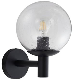 Lindby Dangan (spritzwassergeschützt (Modern) in Transparent aus Glas (1 flammig, E27)