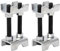 Zohisin Carbon Steel Coil Spring Compressor Set Adjustable Height Lift Or Lower 1in To 2in High Stability For Trucks And Cars Ideal For Suspension System Modification And Maintenance