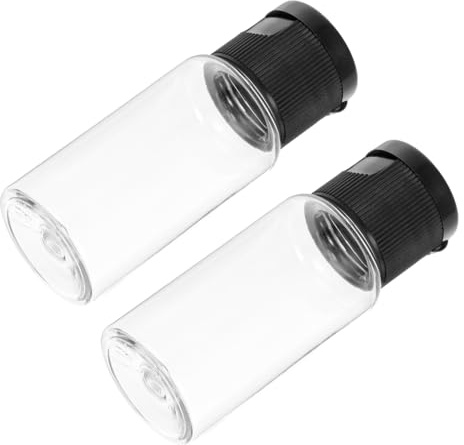 Gatuida 12 X 15 Ml Nachfüllbare Reise Emulsionsflaschen aus Pet Auslaufsicher Transparent mit Schwarzem Deckel Leichte Probenflaschen für Shampoo Duschgel und Körperlotion