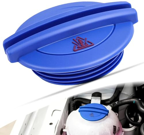 LPZMPZ Coperchio di chiusura del serbatoio del liquido di raffreddamento compatibile con VW Golf Polo Passat T5 T6 Touran Caddy, Skoda Octavia Fabia, Audi A1 A3 A4 A5 A6, Seat Leon Ibiza Altea