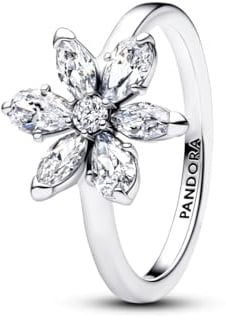 PANDORA Damen-Ring Herbarium Funkelnde Blume 193000C02