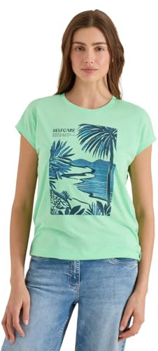 T-Shirt mit Rundhals und Frontprint