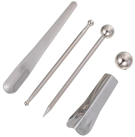 Kichvoe Grout Finishing Tool Set, Alloy Sealant Tool for Tile Joint Repair, Smooths Tile Gaps Fast, for Living Room and Balcony Use