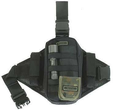 75TACTICAL Oberschenkel EOD-Tasche E1 Schwarz
