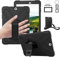 Galaxy Tab S2 9.7 Case - Dropproof Shockproof Heavy Duty Tablet Cover Rotatable Kickstand Handle Stand Hand Strap Shoulder Belt Carrying Case for Samsung SM-T810/T813/T815/T817/T818/T819 9.7 Black