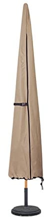 ULTCOVER Housse pour Parasol de terrasse Fits Market Umbrella Up to 12 Feet