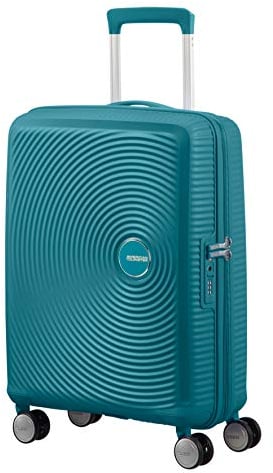 American Tourister Soundbox - Spinner S, Handgepäck, 55cm, 41 L, Grün (Jade Green)