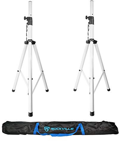 Rockville Apm10b Subwoofer Pro Referenz Subwoofer (400 W, 25,4 cm) Weiß weiß