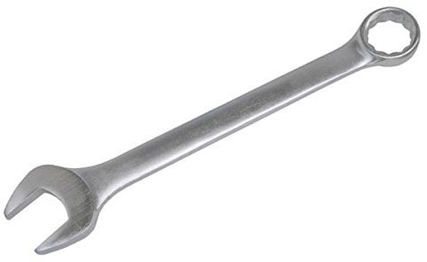 Neilsen CT2786-80mm Jumbo Combination Spanner | Satin Finish | Open and Ring End Spanner | 80mm Hand Tool