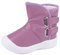 LACOFIA Stivali da Neve Invernali Bambina Scarpe Impermeabili Suola Antiscivolo in Gomma per Neonata Viola 20/21