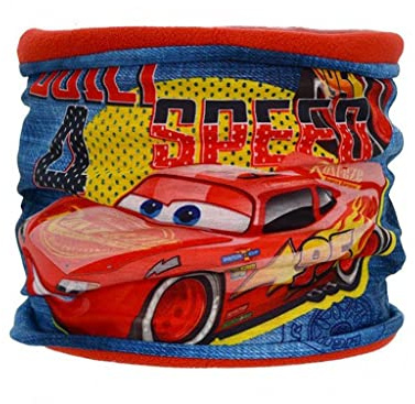 Disney Sun City RH4246 Cars Jungen Schal Schlauchschal Einheitsgröße Rot