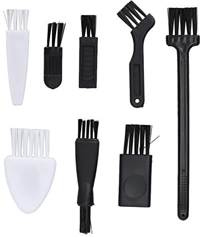 8pcs Brosse de Nettoyage de Rasoir électrique, Brosse de Nettoyage de Rasoir, Brosse de Nettoyage de Rasoir électrique Ensemble de Brosse de Nettoyage de Rasoir pour Appareils