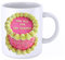 TAZZA MUG UGLY CAKE COMPLEANNO DIVERTENTE TROPPO VECCHIA PER LEONARDO DICAPRIO IDEA REGALO PER COMPLEANNO DAI 25 AI 100 ANNI