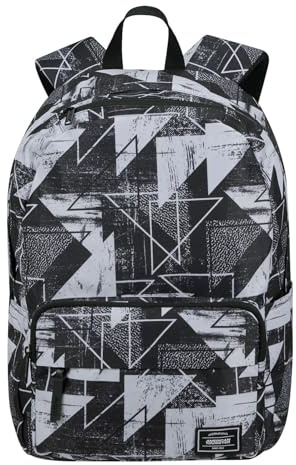 American Tourister Urban Groove - Rucksack 40 cm - Schulrucksack/Freizeitrucksack mit Flaschenhalter, Ergonomisch, Leicht - 23L - Mehrfarbig (Black Triangle)