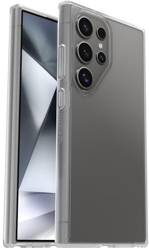 OtterBox Sleek Series Case for Samsung Galaxy S24 Ultra, Shockproof, Drop proof, Ultra-Slim, Protective Thin Case, Tested to Military Standard, Clear, Non-Retail Packaging