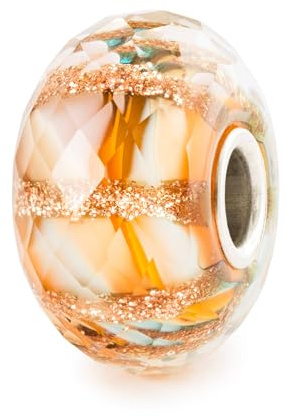 Trollbeads Frühlings Kollektion Blühende Verbindungen 2024 Glasbeads (Sonnenenergie TGLBE-30135)