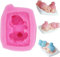Molde Pastel Dormido Moldes Jabón Bricolaje Bebés Molde Silicona 3D Baby Pasta Molde Pastel Silicona Ángel Molde Ángel Arcilla Polimérica para Decoración Pasta Azúcar Masa Pasteles Diseño Dulces