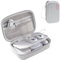 ProCase Tragetasche für Anker MagGo 3-in-1 Kabellose Ladestation, MagGo Power Bank Tasche, MagSafe Ladegerät Wireless Charger Organizer, Reisetasche für Tragbare Magnetische Ladestation -Grau