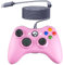 OSTENT Kabelgebundener USB Controller Gamepad Joystick für Microsoft Xbox 360 Konsole Windows PC Laptop Computer Videospiel Farbe Rosa